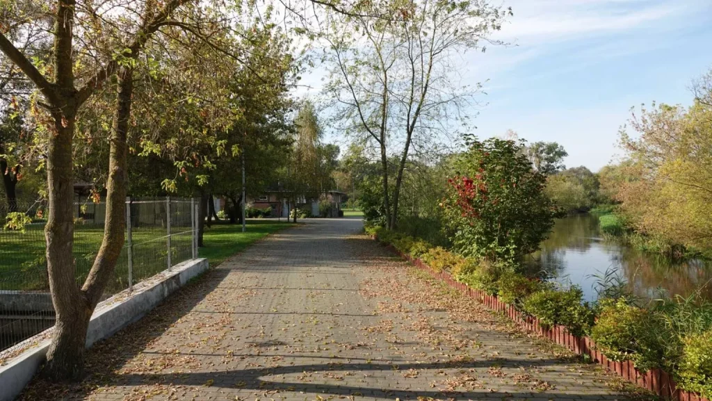 Przystań kajakowa Zakole Drwęcy w Brodnicy