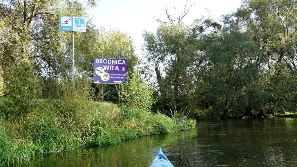 Przystań kajakowa Zakole Drwęcy w Brodnicy